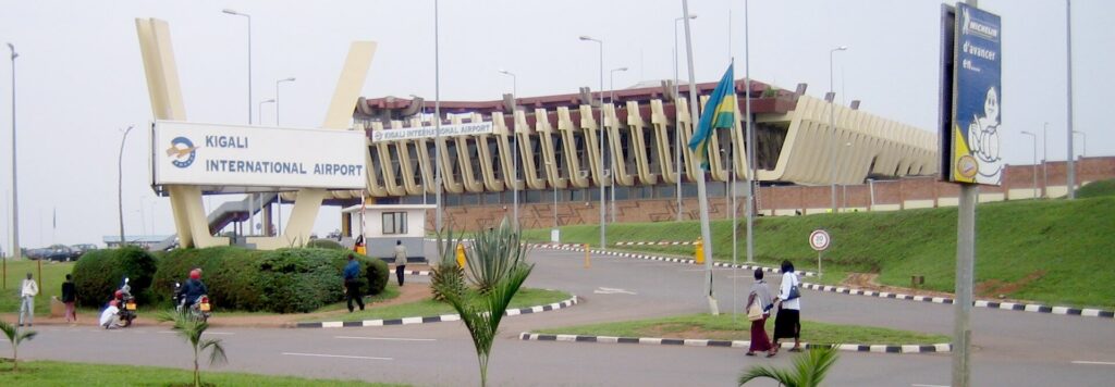 Arrival at Kigali International Airport