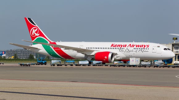 Arrival at Jomo Kenyatta International Airport Nairobi