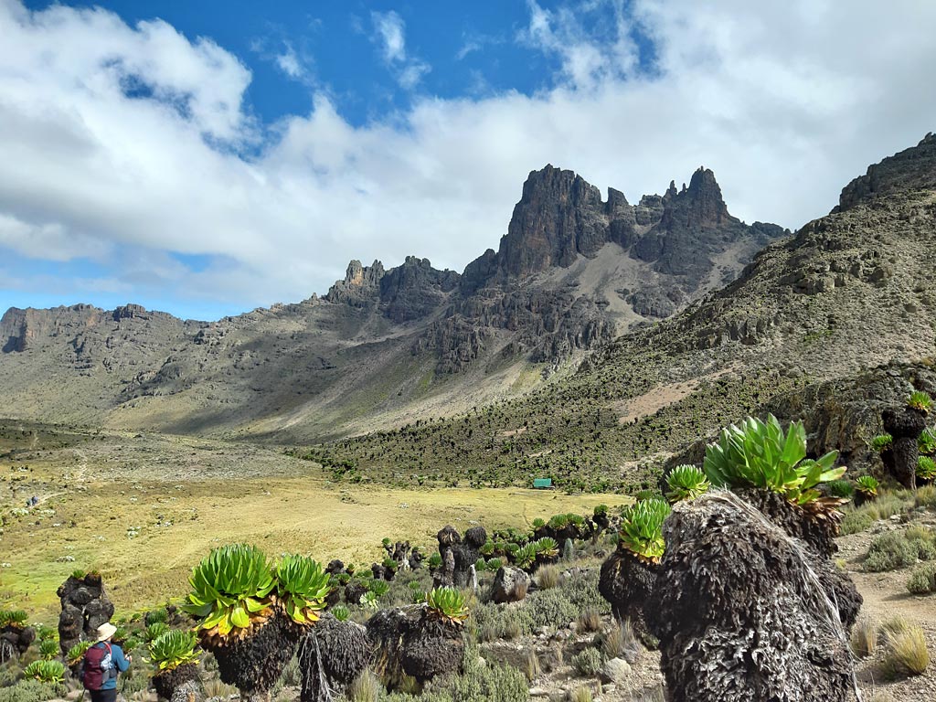 Mt. Kenya Climb Sirimon Route